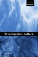 Cover of Plato on Knowledge and Forms