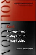 Cover of Prolegomena to Any Future Metaphysics