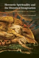 Cover of Hermetic Spirituality and the Historical Imagination