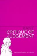 Cover of Critique of Judgment