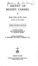 Cover of Ascent of Mount Carmel