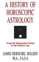 Cover of A history of horoscopic astrology