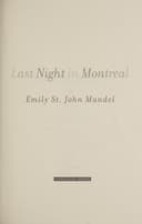 Cover of Last Night in Montreal